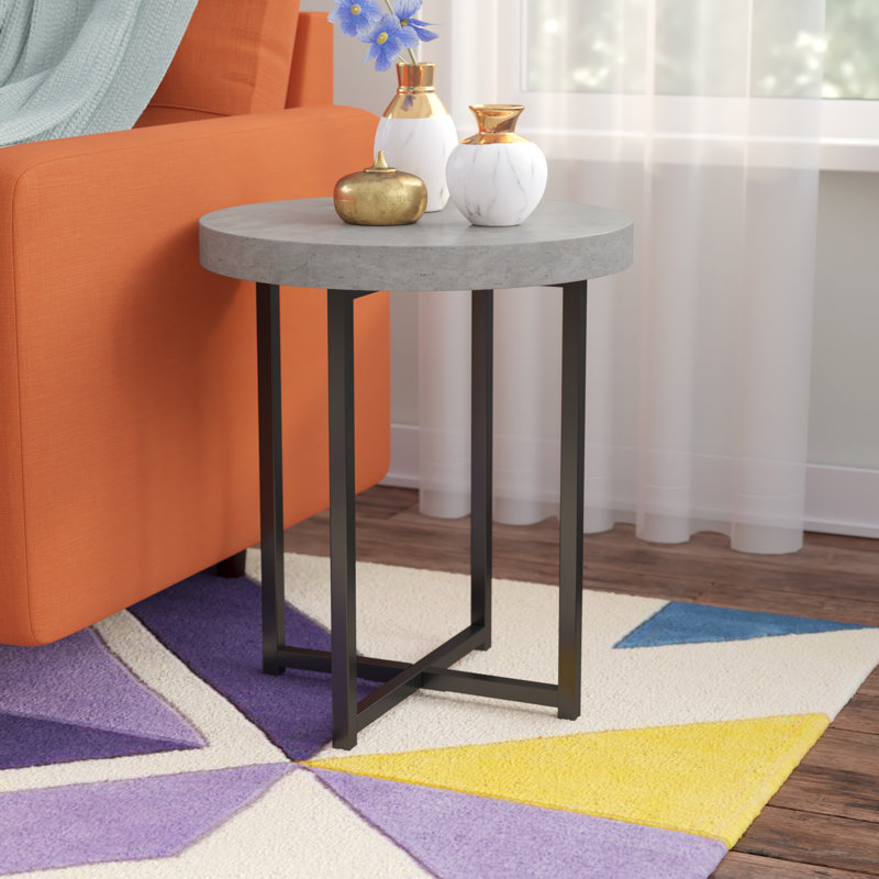 Wrought Studio Quan End Table & Reviews Wayfair